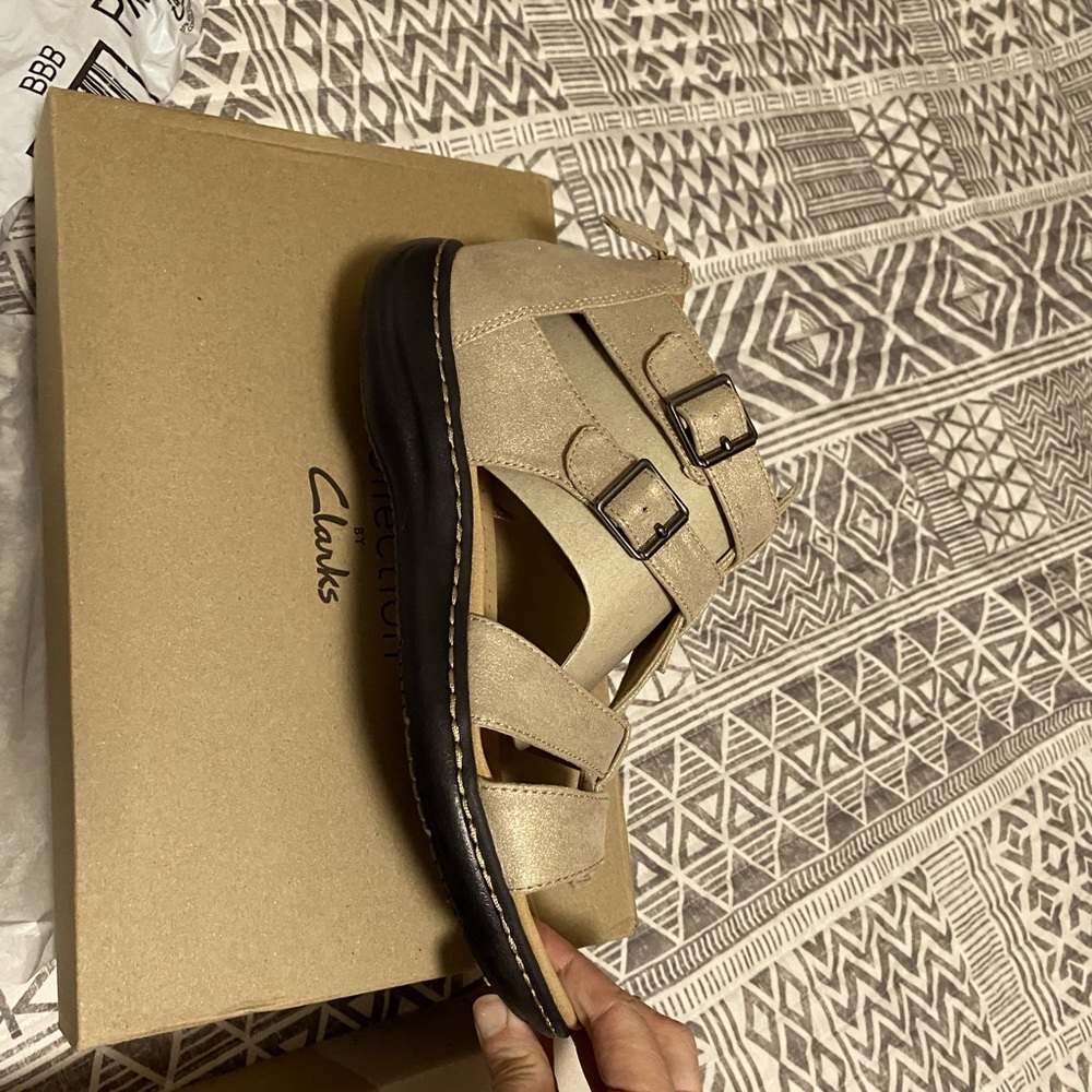Brand new Clark’s sandals
